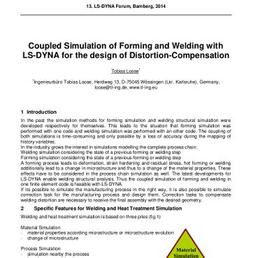 2014-LS-DYNA-Forum-welding-forming-simulation-FabWeld-Dr-Loose