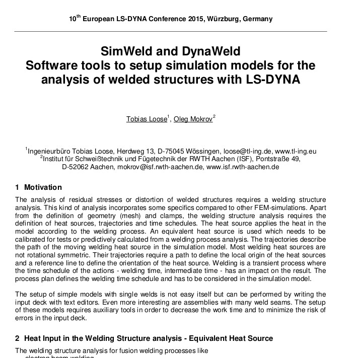 2015-LS-DYNA-Konferenz-simweld-dynaweld-fabweld- Simulations-Tool