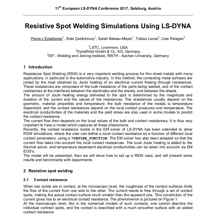 LS-DYNA_Forum-RSW